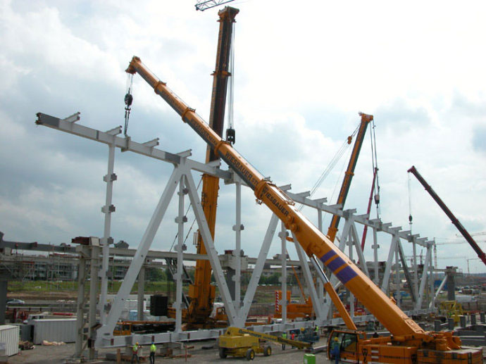 Schmidbauer KG 吊車吊裝鋼結(jié)構(gòu)